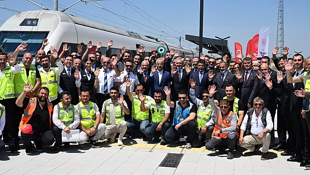 Halkalı-Kapıkule Hızlı Tren Hattında 200 km/s test sürüşü