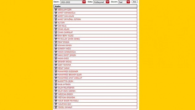 Hangi futbolcuların lisansı çıktı?