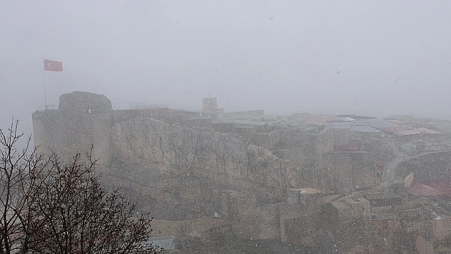 Harput beyaza büründü