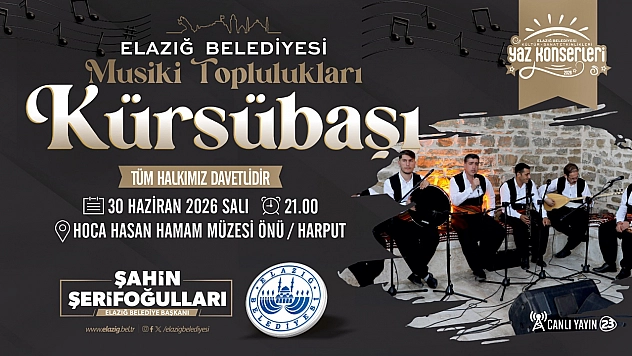 Harput'ta kürsübaşı rüzgarı