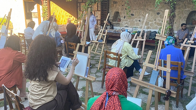 Harput'ta tarih ve sanat buluştu