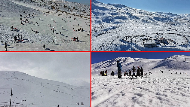Hazarbaba'da gözler yeni kar yağışında