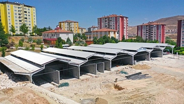 'Hilalkent Sosyal Hizmet Binası' Projesi İnşaat Çalışmaları Devam Ediyor