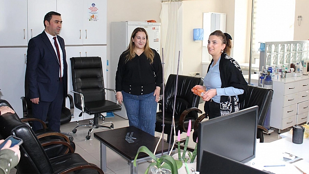 Hizmet-iş sendikası Elazığ şube Başkan Adayı Murat Ertürk'ten kadın çalışanlara anlamlı ziyaret