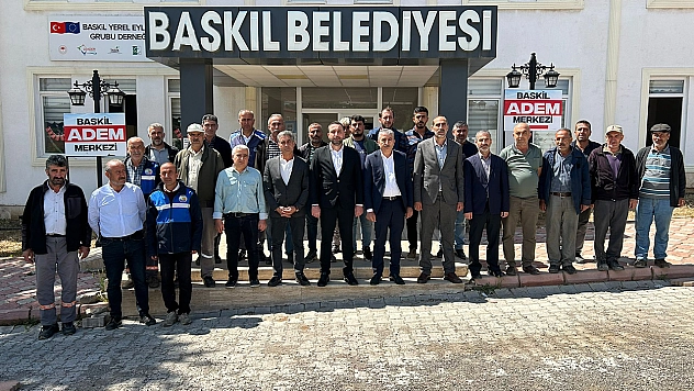 Hizmet-İş'ten Baskil Belediyesine ziyaret