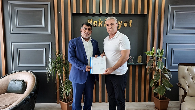 HÜDA PAR Elazığ İl Başkanı Suiçer'den Hakimiyet'e ziyaret