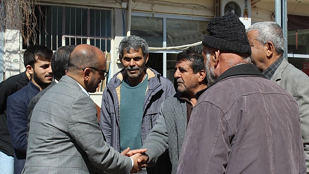 HÜDA PAR Genel Başkan Yardımcısı Şahin memleketi Palu`da vatandaşları ziyaret etti