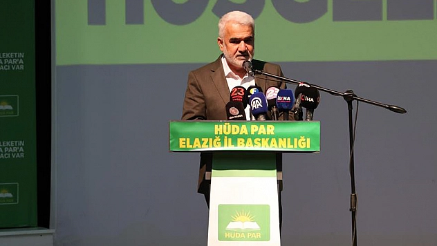 HÜDA-PAR Genel Başkanı Yapıcıoğlu Elazığ'da Açıklamalarda Bulundu