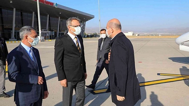 İçişleri Bakanı Soylu Bingöl'de