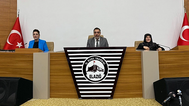 Elazığ İl Genel Meclisi eylül ayı oturumları sona erdi