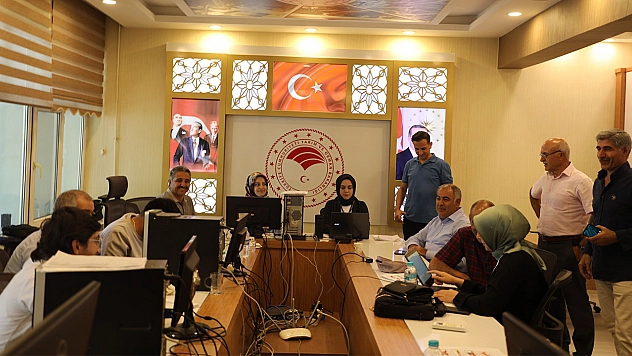 İl müdürü tarım sayımı çalışmalarını yerinde inceledi