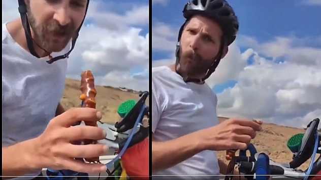 İlk Kez Orcik Yiyen Yunanistanlı Gezgin, O Lezzetle Şekilden Şekle Girdi