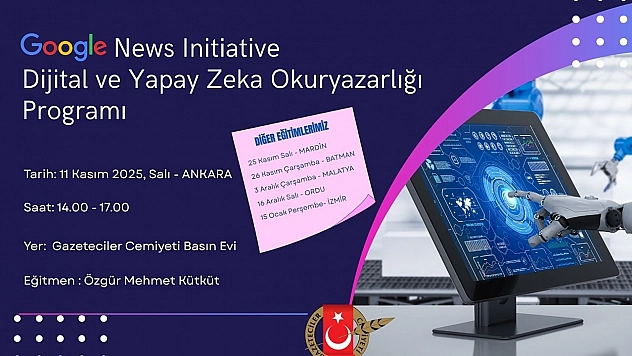 İnönü Üniversitesi'nde yapay zeka ve dijital beceriler eğitimi