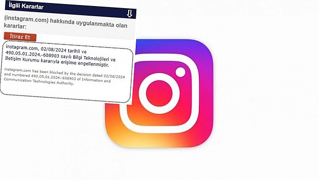 Instagram'a Erişim Engeli Getirildi