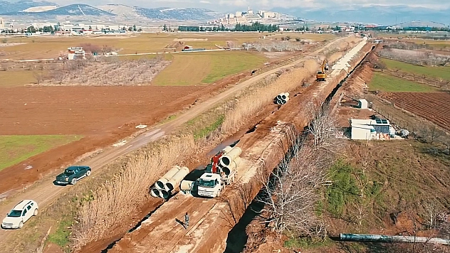 Isparta Atabey Sulaması Yenileme Projesinde yüzde 90 tamamlandı