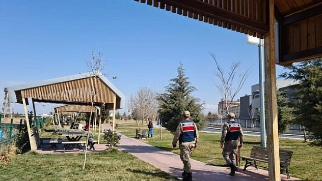 Jandarma'dan mesire alanları ve pazarlarda korona denetimi