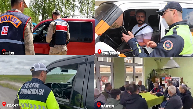 Jandarma'dan vatandaşlara HAYAT 112 acil uygulaması tanıtımı