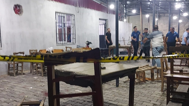 kahvehaneye silahlı saldırı: 1 ölü, 4 yaralı