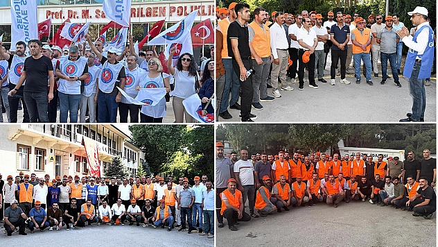 Kamu İşçileri Eylemlerini Sürdürüyor