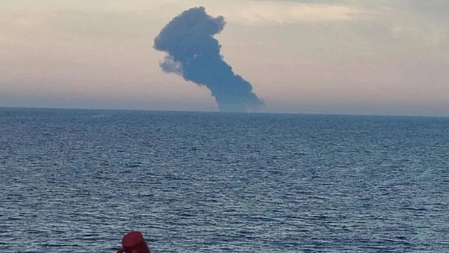 Karadeniz'de petrol tankerinde patlama