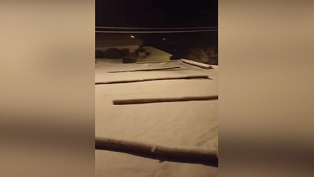 Karakoçan'da kar yağışı etkili oldu
