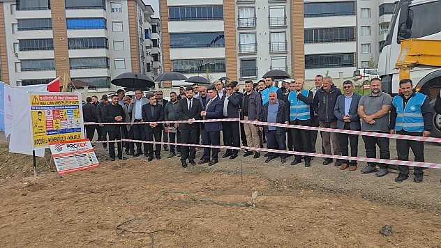 Karakoçan'da müftülük hizmet binası ve Kur'an kursu için temel atıldı