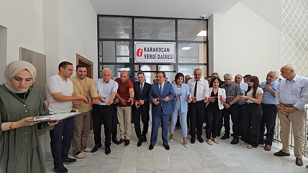 Karakoçan'da Vergi Dairesi açılışı yapıldı