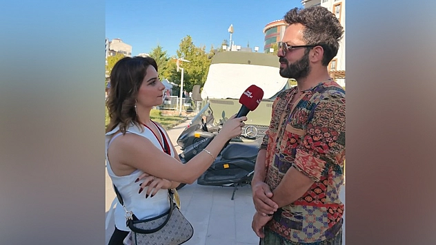 Karavanıyla Türkiye'yi geziyor, Elazığ Festivali'nde sürpriz konuk oldu