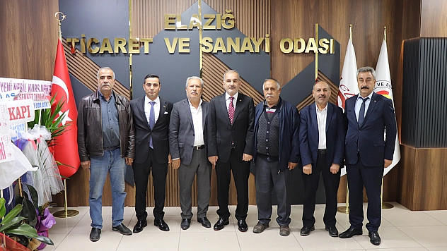 Karma sanayi sitesi yönetiminden Başkan Alan'a hayırlı olsun ziyareti