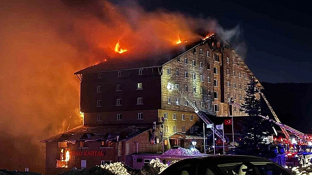 Kartalkaya'daki otel yangını davasında mahkemenin gerekçeli kararı açıklandı