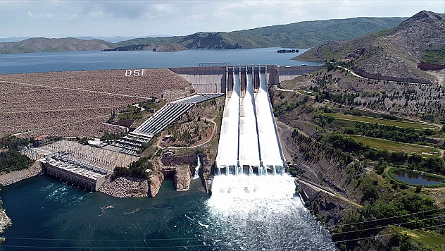 Keban Barajı'nda 7 yıl sonra ilk kez savaklar açılıyor