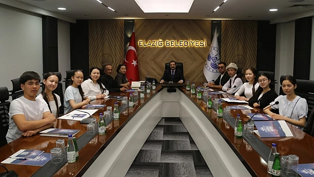Kırgızistan Heyetinden Elazığ Belediyesi'ne ziyaret
