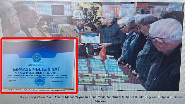 Kırgızistan Kültür Bakanlığından Manas'a teşekkür