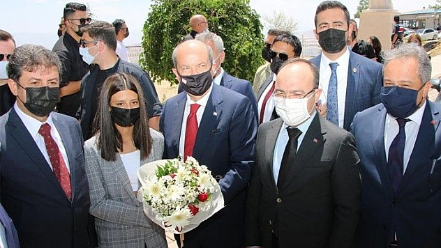 KKTC Cumhurbaşkanı Tatar: 'Federal bir çatı altında Kıbrıs'ın tümünün Avrupa Birliğine alınması bir bakıma Türkiye ile bağlarımızın koparılmasıdır'