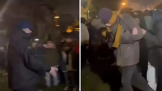 Komisere teke tek teklifinde bulunan eylemci kaçtı