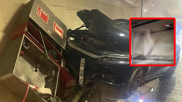 Korkunç kaza dakikalar içinde kaosa dönüştü