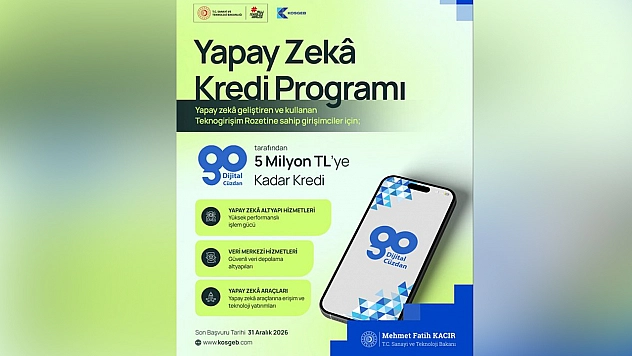 KOSGEB'den Teknogirişimcilere 5 milyon TL'lik kredi fırsatı