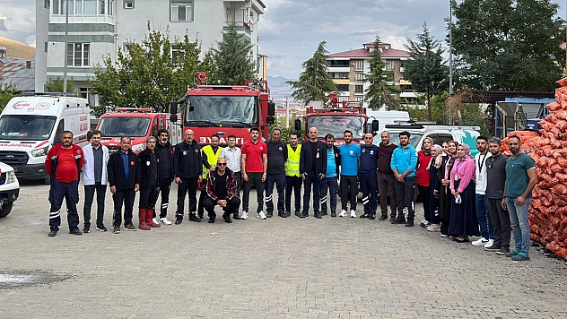 Kovancılar'da gerçeği aratmayan yangın tatbikatı