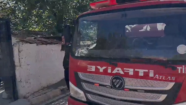 Kovancılar'da korkutan yangın
