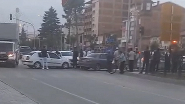 Kovancılar'da maddi hasarlı kaza