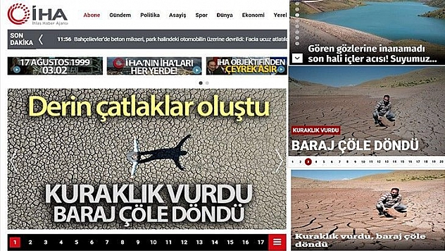 Kuraklık Sorunu Manşetlerde...
