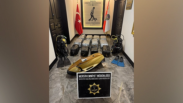 Limanda 350 kiloluk kokain operasyonu