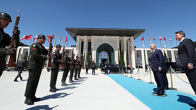 Lübnan Cumhurbaşkanı Joseph Avn Ankara'da