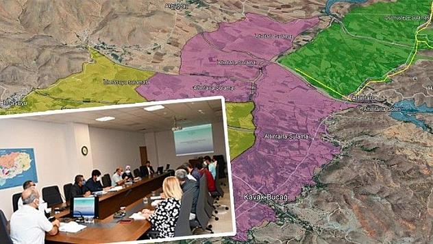 Maden Altıntarla ve Sivrice Elmasuyu Göleti ve Sulaması Proje Ara Raporu Değerlendirme Toplantısı Yapıldı