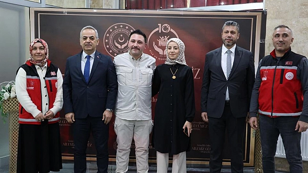 Mahinur Özdemir Göktaş'tan Elazığ'daki genç çiftlere sürpriz telefon