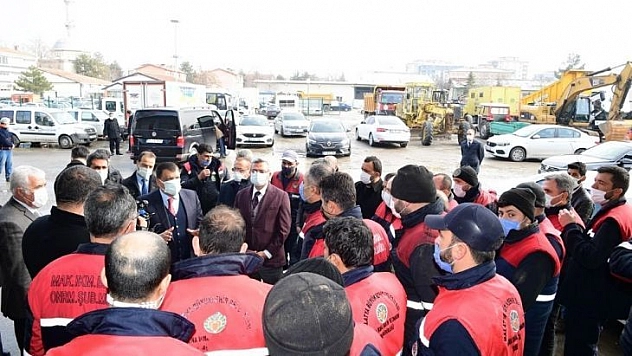 Makine ikmal bakım ve onarım çalışanları sezon açılışı yaptı