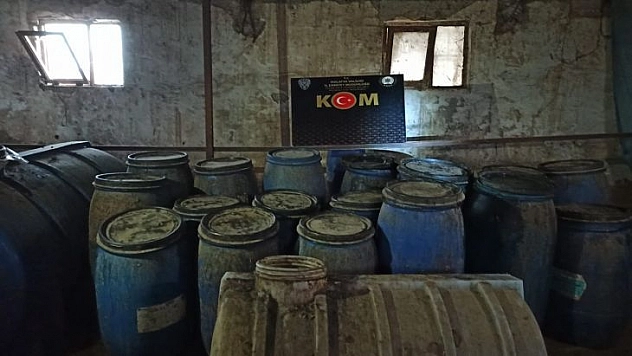Malatya'da 3 bin 688 litre boğma rakı ele geçirildi