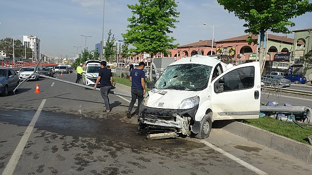Malatya'da 5 araçlı zincirleme kaza