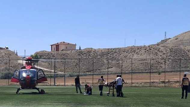 Malatya'da 78 yaşındaki hasta için hava ambulansı