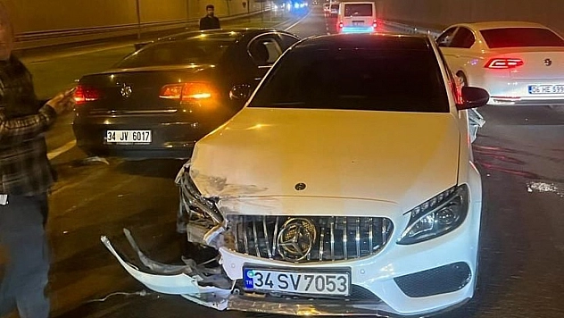 Malatya'da alt geçitte kaza: 5 yaralı